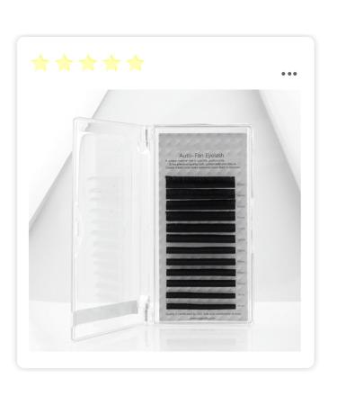 Volume Auto Fan False Eyelashes | Nanometer PBT Material | 12 Rows | Black for All Skill Levels | 0.03D | 0.3-0.6in Mix | Perfect for Beauty Salons - Buy Online on GoSupps.com