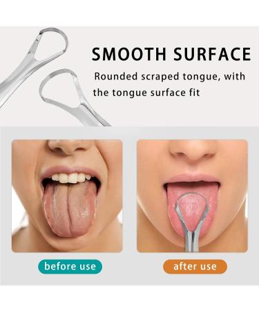 BDSHUNBF 9-Piece Tongue Cleaner Set - Eco-Friendly Tongue Scraper for Bad Breath Relief | Includes Bag & Hook - Buy Online on GoSupps.com