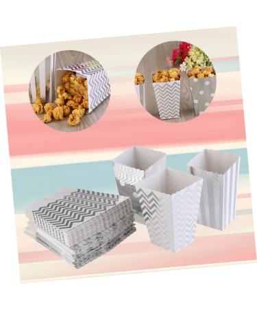 Zerodeko 50pcs Boxes Wedding Favors Dots Party Favor Box Cardboard Material Vintage Paper Straws Holiday Party Candy Cartons Cardboard Popcorn European and American Container Decorate - Buy Online on GoSupps.com