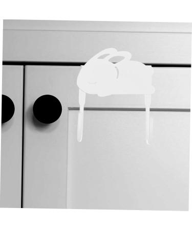 Housoutil Coat Hooks 2pcs Cute Rabbit Hook Coat Rack Spray Paint s Door Coat Hanger Door Hanging Drawer - Buy Online on GoSupps.com