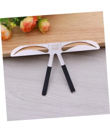 FOMIYES 3pcs Eye Brow Shaping Kit Eyebrow Tools Eyes Eyebrow Drawing Tool Set Modeling Balance Ruler - Buy Online on GoSupps.com