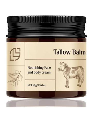 Baorder Beef tallow for skin organic beef tallow skin care tallow face cream allnatural facial body moisturizer nourishes skin repairs skin organic grass beef tallow with