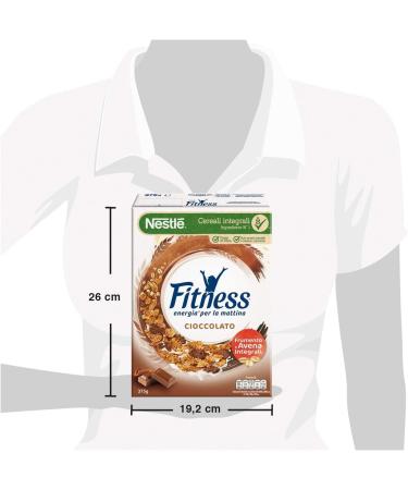 Nestl Cereali Fitness Cioccolato Grains Whole Grain Chocolate 375 gr - Buy Online on GoSupps.com
