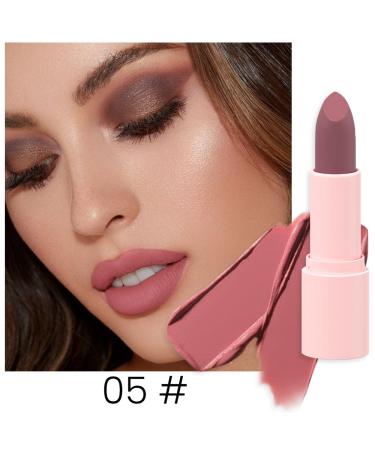 3Pcs Velvet Matte Crayon Lipstick Set - Long Lasting Waterproof Non-Drying - Dark Purple & Dark Red - 24-Hour Wear for Women - Buy Online on GoSupps.com