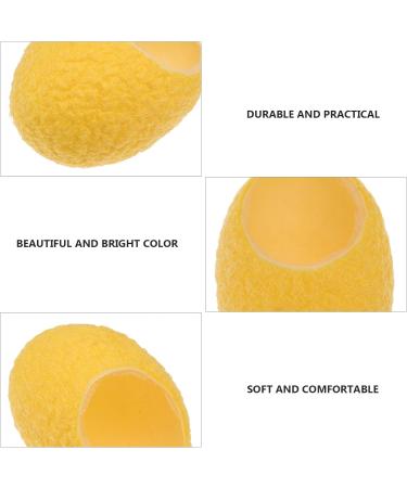 PRETYZOOM Lot de 12 Boules Nettoyantes Visage en Soie Naturelle Jaune Exfoliation Douce Nettoyage de Beaut Bio Coques de Cocons de Soie Soin Visage Naturel et Hypoallerg nique Peau - Buy Online on GoSupps.com