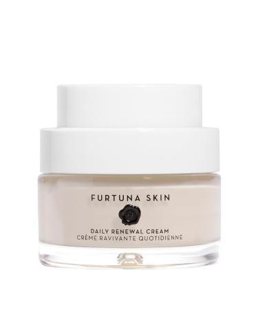 Furtuna Skin Daily Renewal Cream - Daily Moisturizer Advanced Skin Hydration Technology Radiance & Balance Enhancing 95 Percent Natural 1.7 Fl Oz (Pack of 1)