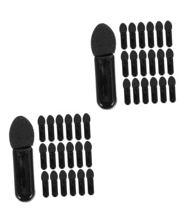 FRCOLOR 200 Pcs Mini Eyeshadow Swab Makeup Eyelash Spoolie Concealer Brush Cosmetics Eyeshadw Brush Makeup Wand Makeup Brush Lipstick Brush Tool Girl Miss Cotton Swab Plastic