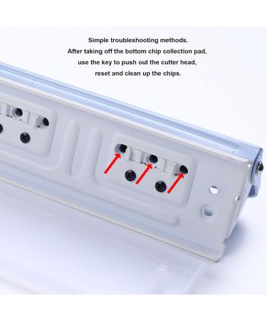 Craft Adjustable Hole Punch - 8 Sheet Capacity Portable Mini Desk Punch for A3/A4/A5/A6 - Buy Online on GoSupps.com