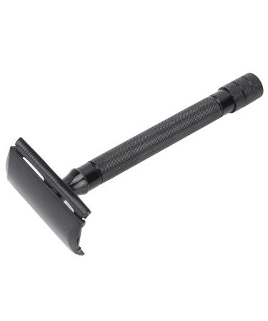 Double Edge Safety Razor - Long Handle Manual Shaver for Body & Beard Hair | International Shipping Available - Buy Online on GoSupps.com