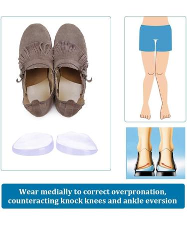 NEPPT Orthopedic Insoles & Heel Inserts - Silicone Wedge Kits for Pronation & Supination - 2 Pairs for Men & Women | International Shipping Available - Buy Online on GoSupps.com