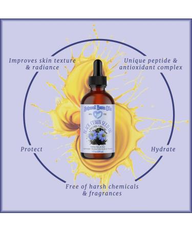 Natural Born Oils Black Seed Oil 1 Gallon Organic Cold-Pressed Antioxidant-Rich Deep Skin Moisturizer Hair Enhancer - Buy Online on GoSupps.com