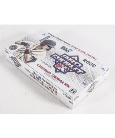 2022 Topps Pro Debut Baseball Hobby Box - 24 Packs/8 Cards/4 Autos - Buy Online on GoSupps.com
