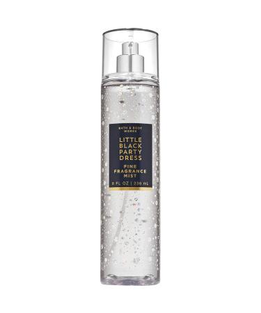 Bath & Body Works Little Black Party Dress Fine Fragrance Mist Spray 8 Fl Oz - 2019 Limited Edition Black Square Logo Bottle