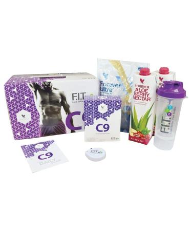 Forever Clean 9 Vanilla Berry-Weight Management 9-day cure on Aloe Vera Base including Garcinia Plus Therm Fiber Ultra Shake Mix including Betterforlife eBook / Guide Easy and Vital by Toni Woods C9 Berry Vanilla