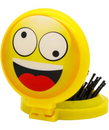 Gifton - Cute Girls Travel Pocket Folding Compact Icon Mirror Brush Novelty 2023 Model Birthday Present Gift for Girl Teenage Kids Teens Christmas Stocking Filler Idea (One Supplied) - Buy Online on GoSupps.com