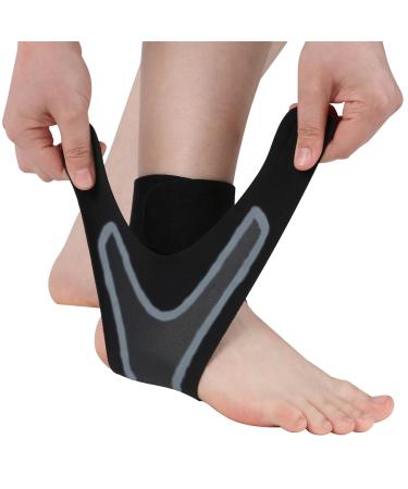 Kktongxi Neuben Fusswickel Restore Plantar fasciitis Restore - Plantar fasciitis Foot wrap Flexible ankle bandage compression wrap cover for men and women.(Black m) m black