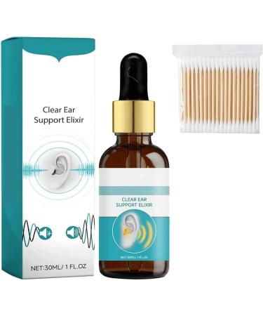 EchoPure Organic Ear Support Elixir Tinniease Spray for Tinnitus Tinnitus Relief for Ringing Relieve Ear Discomfort (1 Pcs)