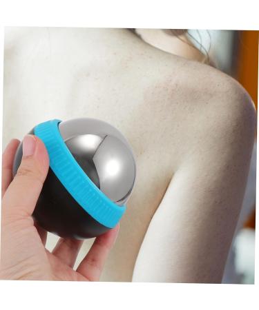 FOMIYES Stainless Steel Massage Globe - Peanut Muscle Massager & Face Cooling Device - 8.3x7.5cm - Ideal for Meridian Fitness and Relaxation - Buy Online on GoSupps.com