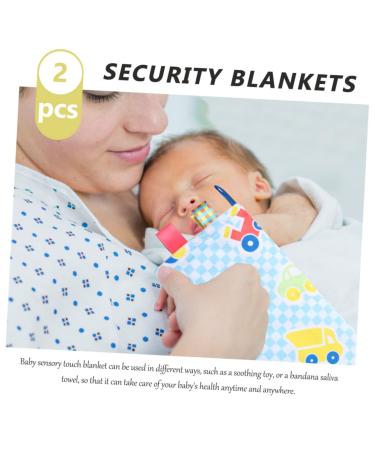 Buy Toyandona 10-Piece Soothing Towel Set | Soft Sensory Plush Ceiling Toys for Infants - Cuddly Colors 32.5x32.5cm - Buy Online on GoSupps.com