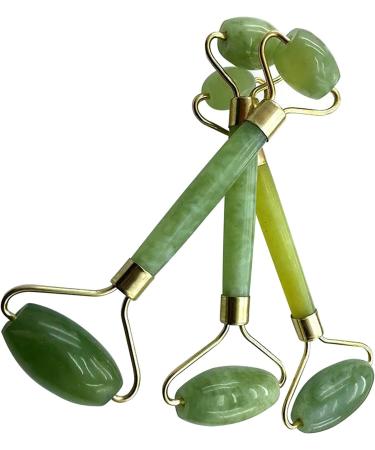 Massage Tool Massage Stick Massager Roller Green Jade Roller for Face - Face Roller Skin Care Muscle Relaxing for Keeping Youthful Skin Tone Decrease Puffiness Improve Skin Elasticity - Buy Online on GoSupps.com