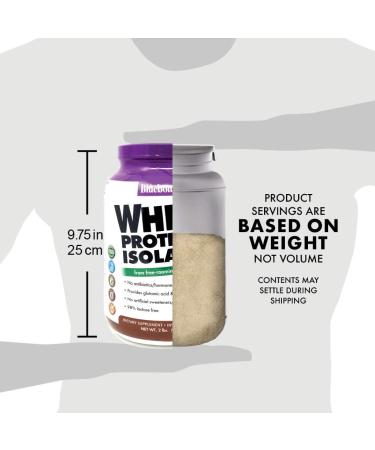 Bluebonnet Whey Protein Isolate - Natural Chocolate 2 lbs | High-Quality Protein Supplement - Buy Online on GoSupps.com