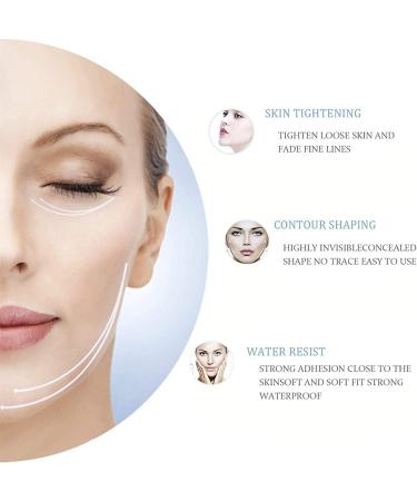 40 Pieces Invisible Face Lift Tape & Stickers - V-Shape Face Makeup Tools for Instant Lift & Firming - Buy Online on GoSupps.com