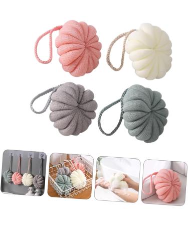 Hemoton 4pcs Bath Ball Set - Exfoliating Body Scrubber Puff & Loofah for Spa Experience | International Shipping - Buy Online on GoSupps.com
