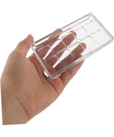 Palette de Maquillage Transparente Compartiments avec Bo te de Rangement Cosm tiques Rechargeable pour Fards Paupi res Rouges DIY Blush et Peinture Aquarelle tui de Voyage - Buy Online on GoSupps.com
