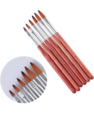 FRCOLOR Set of 6 Nail Care Products Nail Pen Strip Brush Nail Art Crystal Pens Nail Art Brush Tools for Painting Nails Nail Polish Nail Pen Brush Set - Buy Online on GoSupps.com