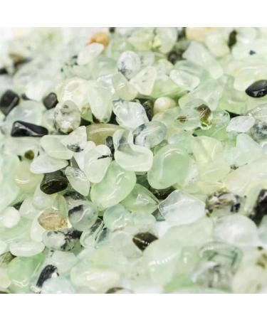 Natural Crystals and Stones 100g Natural Prehnite Quartz Crystal Stone Gravel 7mm-9mm for Decoration Gift for Decoration kaixun - Buy Online on GoSupps.com