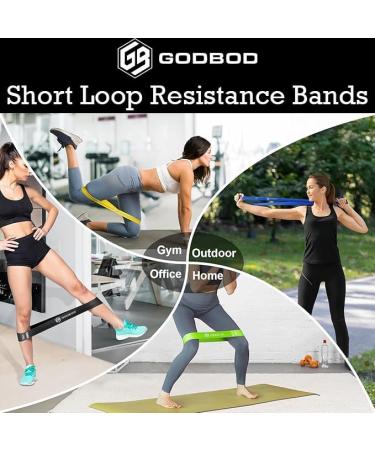 Ultimate Resistance Bands Set - 5 Pack for Strength Training Yoga & Pilates | Improve Flexibility & Home Workouts - Includes Carrying Bag - Buy Online on GoSupps.com