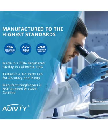 Auivty 5-in-1 Magnesium Complex 450 mg High Absorption Magnesium Glycinate Malate & Citrate with Vitamin B6 Muscle Nerve & Relaxation Support 120 Veggie Capsules - Buy Online on GoSupps.com