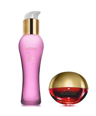 Premier Dead Sea Classic BIOX SERUM and BIOX EYE CREAM Total Age Treatment  Anti-Age  anti-wrinkle  anti-expression marks age defying Complex  soft  gentle  non-tacky 1.7 FL oz. + .34 FL oz.