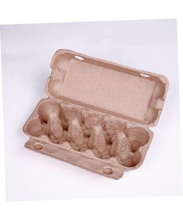 UKCOCO 10pcs Refrigerator Containers Fridge Egg Holder Carton Egg Holder Egg Box Display Stand Egg Tray As Shown 10pcs - Buy Online on GoSupps.com