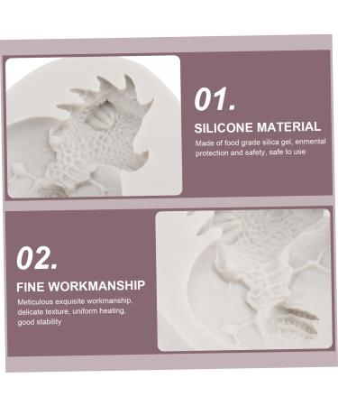 VILLCASE 2pcs Interesting Silicone Mold Clay Molds Dragon Egg Candy Silicone Dinosaur Mold Clay Making Tools Easter Jelly Candle Molds Easter Dinosaur Egg Mold Dinosaur Eggs White Chocolate - Buy Online on GoSupps.com