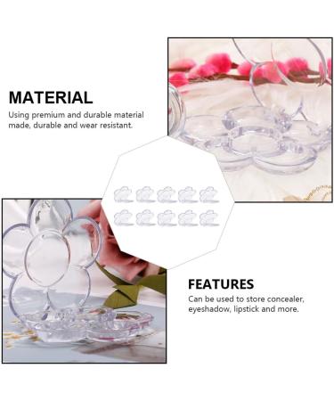Angoily Bo te de Sous-emballage 6 Compartiments Forme Fleur de Prunier Transparente pour Correcteurs et Rouges L vres Lot de 10 Pi ces Compacte et L g re pour Voyage et - Buy Online on GoSupps.com