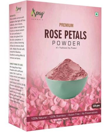 ORGANIZE Spag Herbals Premium Organic Rose Petals Powder 120g