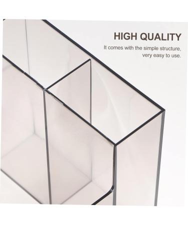 HONMEET 1pc Grinder Storage Rack Manicure Mailbox Bracket Nail Art Stand Tweezer Kit Acrylic Brush Holder Nail Drill Bits Organizer Tech Mobile Phone Holder Nail Polisher Organizer Plastic 10.3x9.7cm Black - Buy Online on GoSupps.com