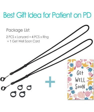 2 Pack PD Transfer Set Holder Peritoneal Dialysis Catheter Lanyard - Shower Protector & Support for Men and Women - Buy Online on GoSupps.com