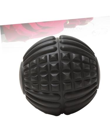 Beavorty Black Muscle Massage Ball - Vibration & Fascia Relief for Fitness Yoga & Mobility Exercises - Buy Online on GoSupps.com