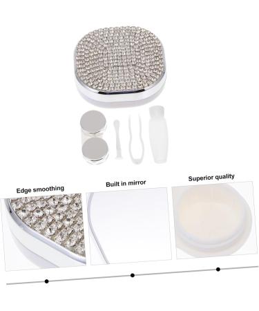 Buy Healvian Colored Contact Lens Care Box - Travel Eye Contact Case & Organizer Kit - Compact Storage with Steine Stones - Perfect for International Shipping - Buy Online on GoSupps.com