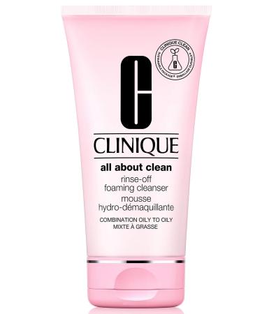 Clinique Rinse Off Foaming Cleanser 5oz 5 Fl Oz (Pack of 1)