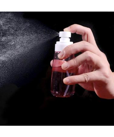 3Pcs 100ml Fine Mist Spray Bottles for Essential Oils & Makeup - Travel Size Airless Containers for Skincare & Perfume - Buy Online on GoSupps.com
