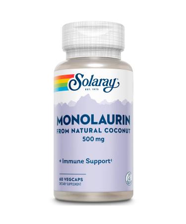 Solaray Monolaurin 500 mg 60 Veggie Caps