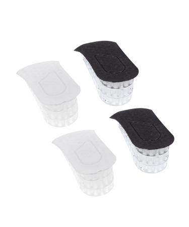 NOLITOY 2 Pairs Inner Height Increasing Insole Women Insoles for Shoes Adjustable Insoles Invisible Height Insoles Shoe Lifts Heel Cups Shoe Inserts for Men Floor Mat Miss Flannel Heighten