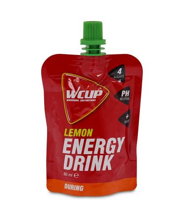 Wcup Energy Drink Lemon 6 x 80 ml