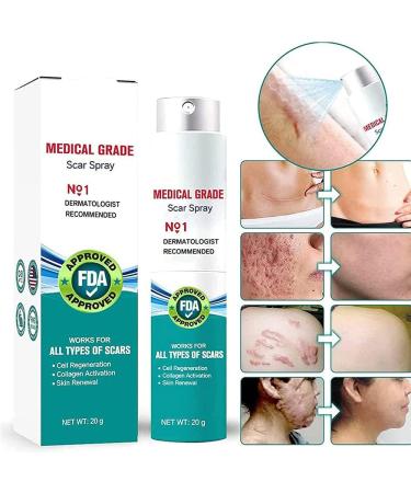 Advanced Scar Removal Spray for All Types of Scars - Acne Treatment & Dark Spot Remover - Gentle Skin Care (1Pc) - Buy Online on GoSupps.com