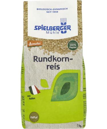 SPIELEBERGER Spielberger Riz de grain rond bio natural (6 x 1 kg)