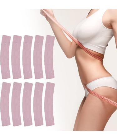 10pcs PVC Slimming Belt Elastic Reusable Weight Loss Burning Fat Sauna Slimming Belt Waist - Buy Online on GoSupps.com
