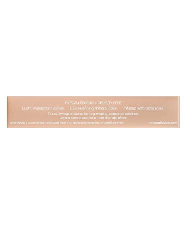 Mineral Fusion Waterproof Mascara - Cocoa | 0.57 oz - Long-Lasting & Smudge-Proof - Buy Online on GoSupps.com